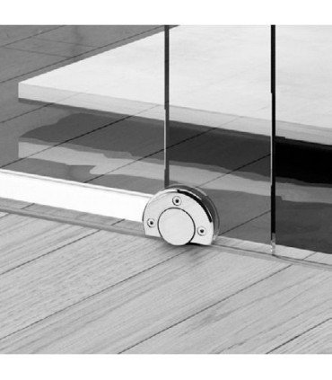 Kit roller série Ferrovia system pour porte en verre