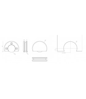 Kit roller série Ferrovia system pour porte en verre Kit roller série Ferrovia system pour porte en verre