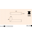 Paire de poignée LINK BIKE BROWN IN.00.402 Paire de poignée LINK BIKE BROWN IN.00.402