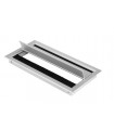 Passe câble zamack série Rectangular double Passe câble zamack série Rectangular double