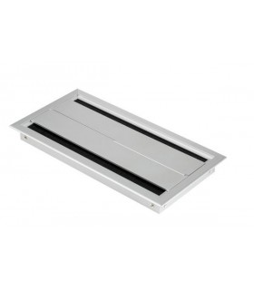 Passe câble zamack série Rectangular double Passe câble zamack série Rectangular double