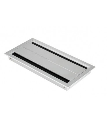 Passe câble zamack série Rectangular double