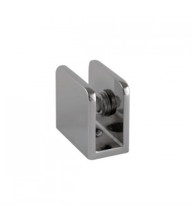 Pince fixe pour verre d'épaisseur 4 à 8 mm Pince fixe pour verre d'épaisseur 4 à 8 mm