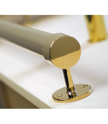 Support borgne droite pour Ø 25 mm