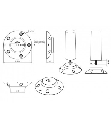 Twister le connecteur réglage de 0 à 20°