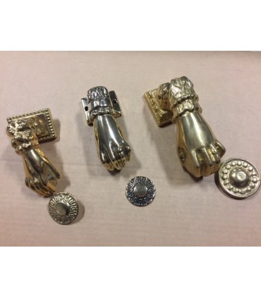 Heurtoir de porte en forme de main