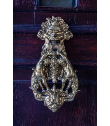 Heurtoir de porte d'entrée Anges et Démon