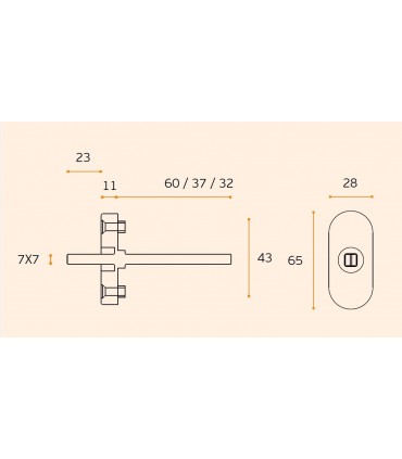 Mécanisme arrondi pour fenêtre