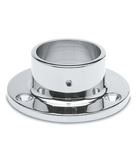 Embase 60 mm à visser pour tube rond 25,4 mm Embase 60 mm à visser pour tube rond 25,4 mm