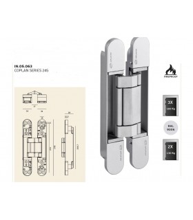 Paumelle invisible 3D COPLAN 245