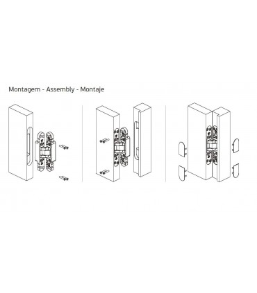 Paumelle 3D ajustement COPLAN 165