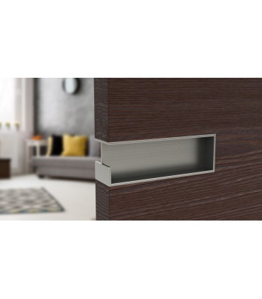Poignée à encastrer série I.4258 pour porte en bois