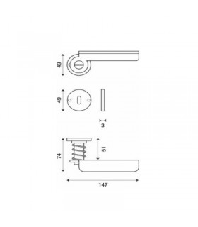 Poignée SVING by Dirk Ploos Van Amstel