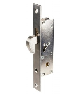 Serrure porte coulissante en bois ou alu ouverture avec clé 