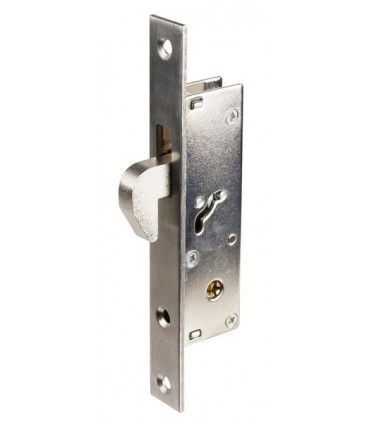 Serrure porte coulissante en bois ou alu ouverture avec clé 