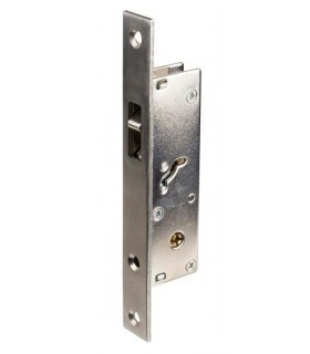 Serrure porte coulissante en bois ou alu ouverture avec clé 