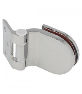 Charnière pour porte de sauna en verre Charnière pour porte de sauna en verre