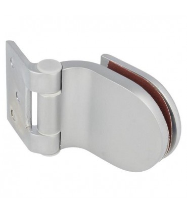 Charnière pour porte de sauna en verre