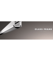 Profil Glass frame montage sur panneau de verre sans silicone