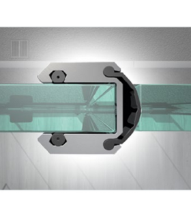 Profil Glass frame montage sans silicone Profil Glass frame montage sans silicone