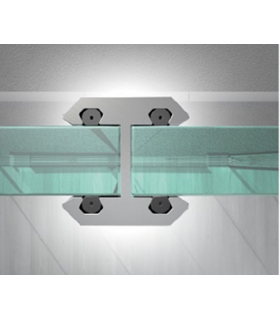 Profil Glass to glass montage sans silicone Profil Glass to glass montage sans silicone
