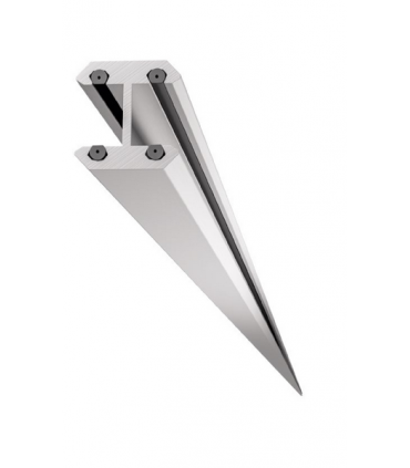 Profil Glass to glass montage sans silicone