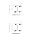 Profil Glass to glass montage sans silicone Profil Glass to glass montage sans silicone