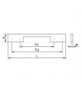 Poignée série TWIN technique