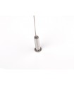 Fixation haute ou basse droite en inox pour câble Ø 2.5 à 3 mm