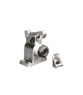 Butée inox pour porte lourde avec blocage Butée inox pour porte lourde avec blocage