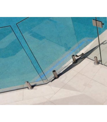 Pince à verre de sol série Vista ronde 300