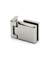 Charnière carrée pour porte en verre fixation contre mur Charnière carrée pour porte en verre fixation contre mur