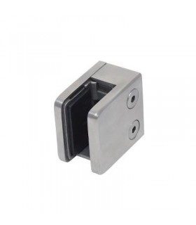 Pince a verre à talon plat - modèle Square - Inox aisi 304 Pince a verre à talon plat - modèle Square - Inox aisi 304