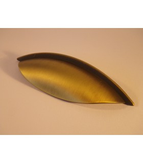 Poignée coquille série 1 laiton brossé