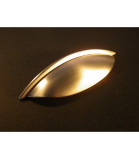 Poignée coquille série 1 nickel satiné