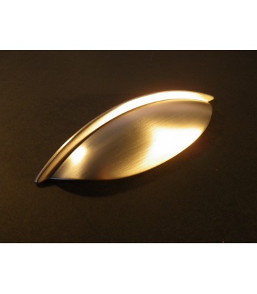 Poignée coquille série 1 nickel satiné