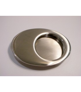 Poignée cuvette série Elle nickel brossé Poignée cuvette série Elle nickel brossé