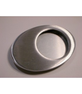 Poignée cuvette série Elle effet inox brossé Poignée cuvette série Elle effet inox brossé