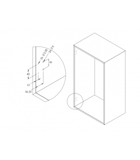 Charnière EASY pour porte bois ou verre Charnière EASY pour porte bois ou verre