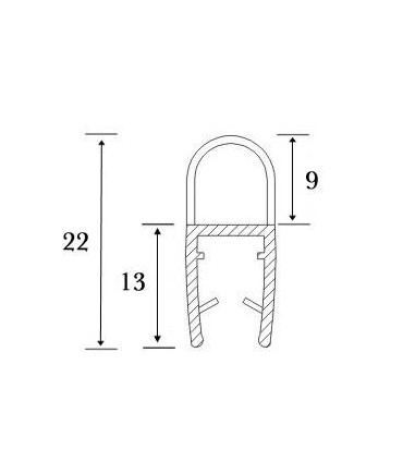 Joint d'étanchéité ballon 9 mm série S.5708