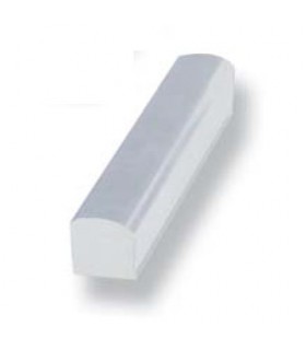Profil de seuil en polycarbonate transparent à coller sur le receveur de douche Profil de seuil en polycarbonate transparent à coller sur le receveur de douche