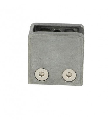 Pince a verre à talon plat - modèle Square - Zamak brut