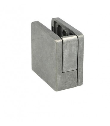 Pince a verre à talon plat - modèle Square - Zamak brut