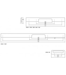 Poignée PEAK 0444 par Viefe