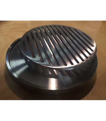 Porte savon rond en inox série Branch