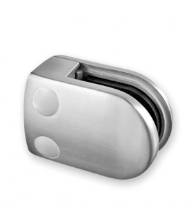 Pince à verre talon plat - modèle 28 - Inox 304 brossé