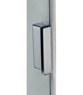 Aimant avec carter pour porte en verre  Aimant avec carter pour porte en verre