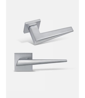 Poignée de porte STRIP chromé satiné