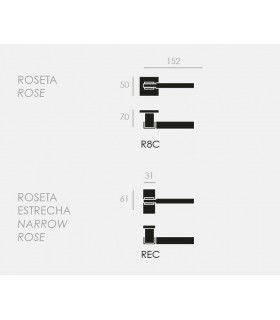 Poignée de porte QUADRO 