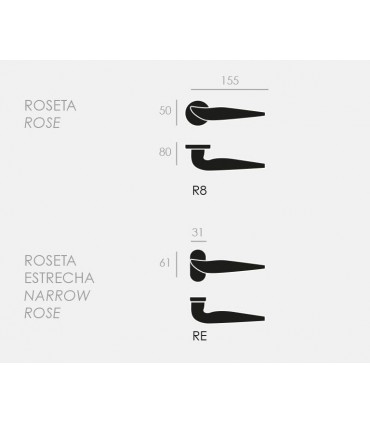 Poignée de porte SASHA